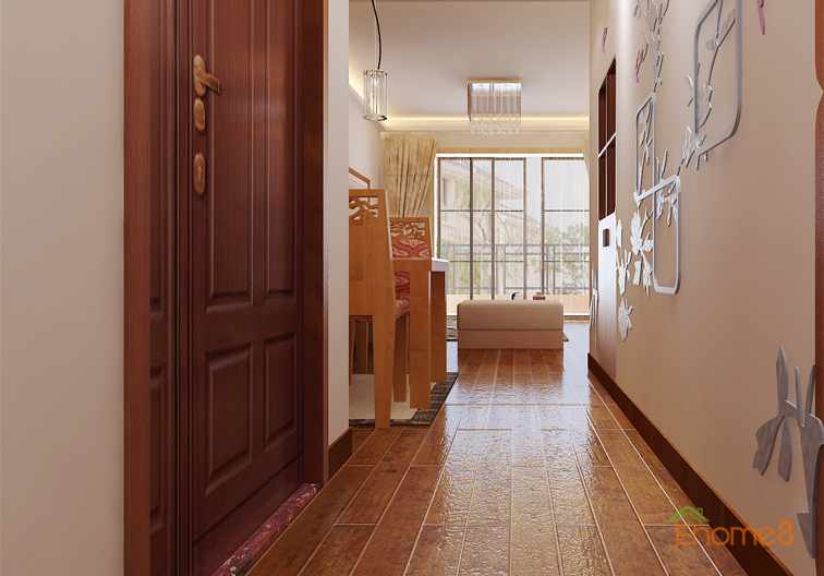 家裝效果圖－入戶裝修設(shè)計圖片1.jpg