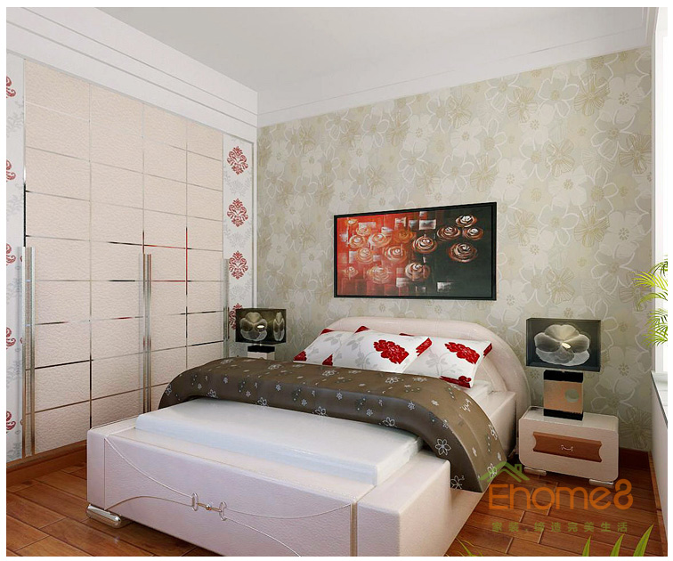 北大陽光次臥裝修效果圖2