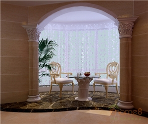 和諧家園歐式風(fēng)格書房休閑區(qū)裝修效果圖