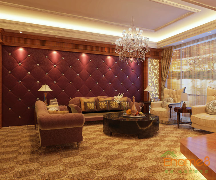 田園風金秀華東大酒店歐式豪華套房裝修效果圖12