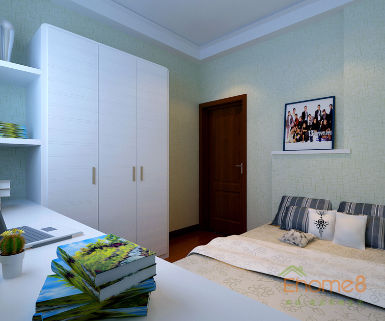 142㎡四房一廳法式風格兒童房裝修效果圖22