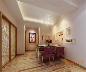 金色世紀63㎡兩房一廳現(xiàn)代簡約風格裝修效果圖