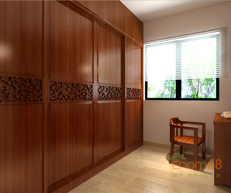 172㎡躍層法式風(fēng)格儲物室裝修效果圖