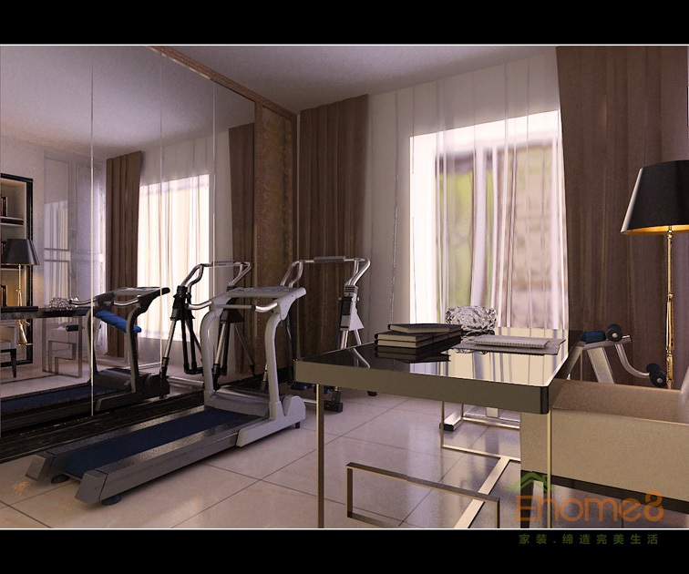 健身區的現代氣息2.jpg